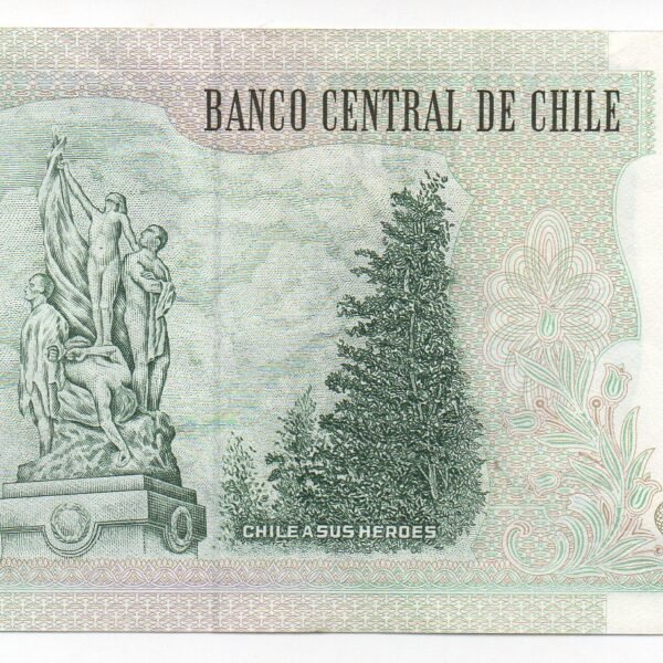 BILLETE IMPACTANTE DE MIL PESOS BANCO CENTRAL DE CHILE 2006 (UNC)