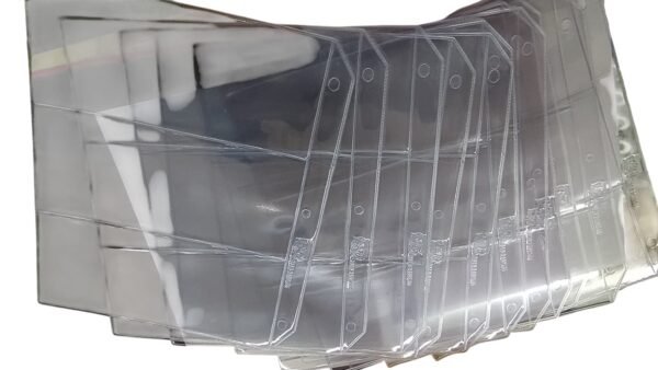 HOJAS 3 DIVISIONES TAMAÑO CARTA PARA BILLETES CONSERVACION PROFECIONAL NUMISMATICA