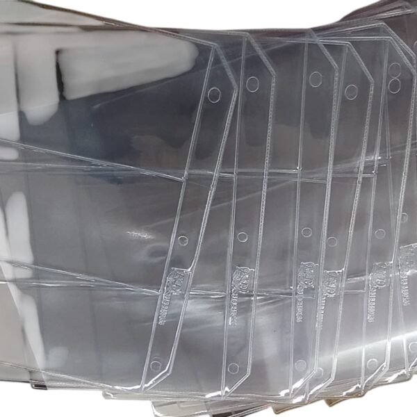 HOJAS 3 DIVISIONES TAMAÑO CARTA PARA BILLETES CONSERVACION PROFECIONAL NUMISMATICA