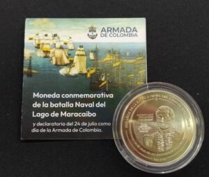 Inicio 3 MONEDA DE 10.000 CONMEMORATIVA 200 AÑOS DE LA BATALLA NAVAL