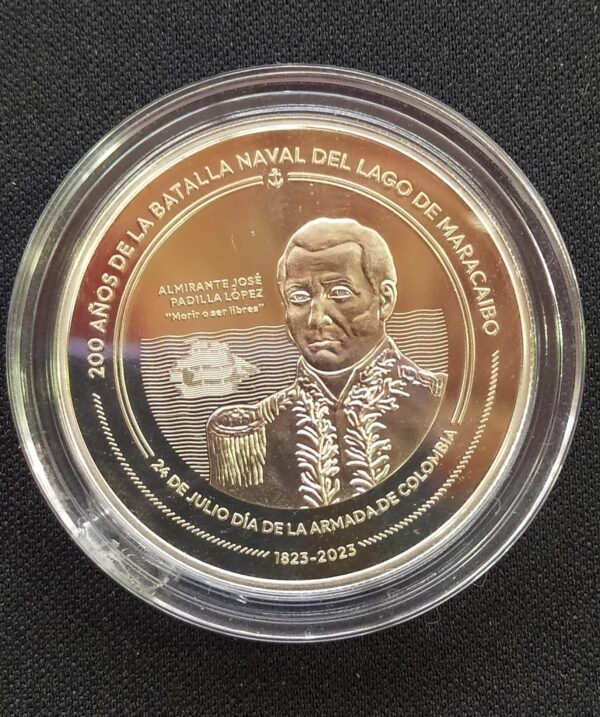 MONEDA DE 10.000 CONMEMORATIVA  200 AÑOS DE LA BATALLA NAVAL