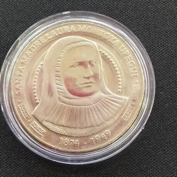 MONEDA DE 5.000 CONMEMORATIVA  SANTA  LAURA MONTOYA
