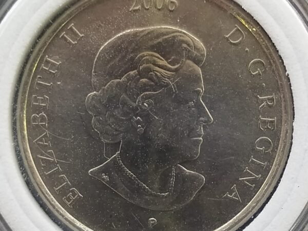 MONEDA DE 25 CENTAVOS CANADA