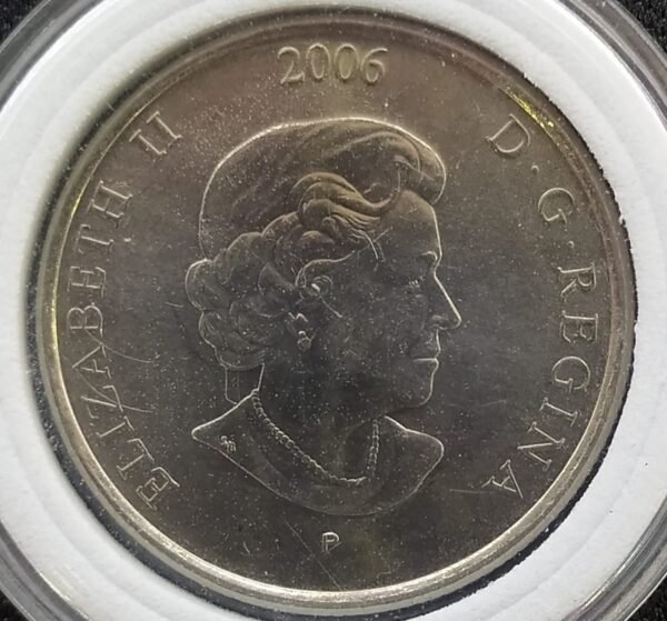 MONEDA DE 25 CENTAVOS CANADA