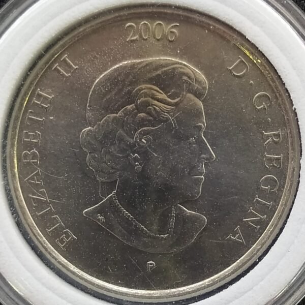 MONEDA DE 25 CENTAVOS CANADA