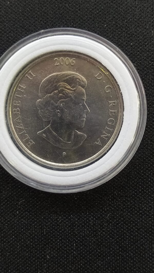 MONEDA DE 25 CENTAVOS CANADA
