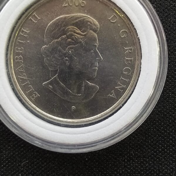 MONEDA DE 25 CENTAVOS CANADA