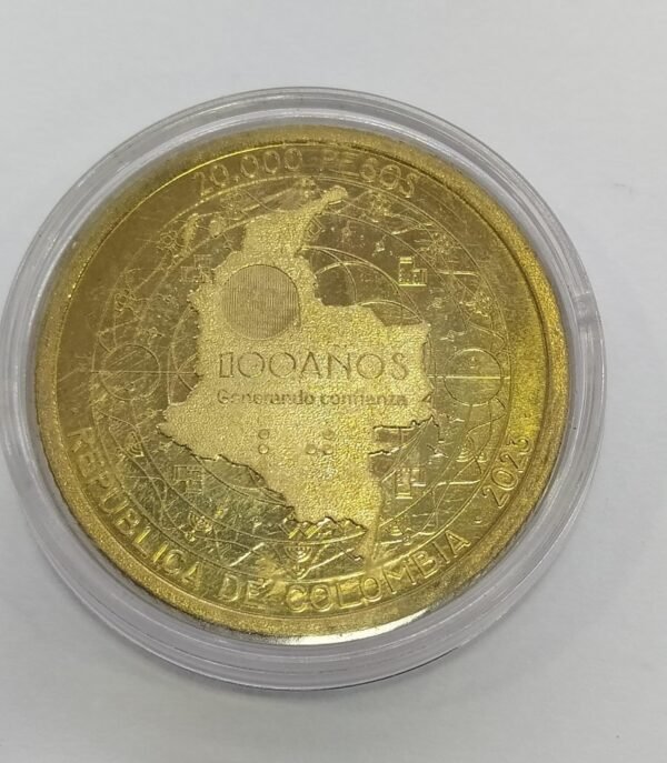 MONEDA DE 20.000 CONMEMORATIVA 100 AÑOS BR