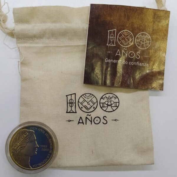MONEDA DE 20.000 CONMEMORATIVA 100 AÑOS BR