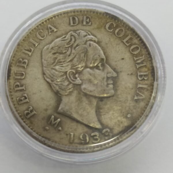 MONEDA DE 50 CENTAVOS 1933 (VF)