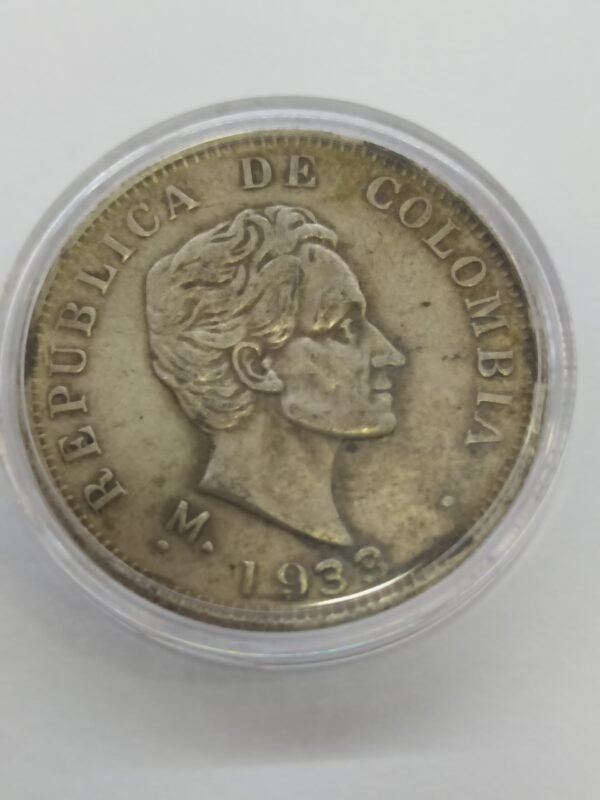 MONEDA DE 50 CENTAVOS 1933 (VF)