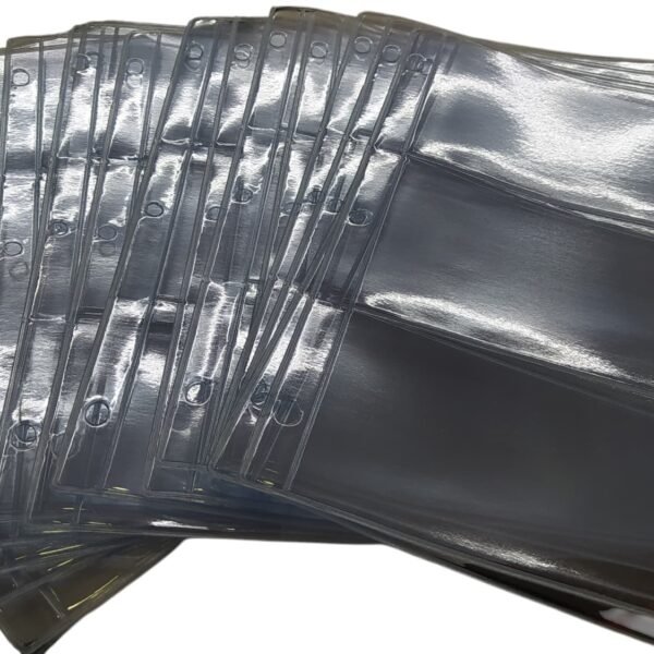 HOJAS 3 DIVISIONES MEDIO OFICIO PARA BILLETES PROTECCION PROFECIONAL