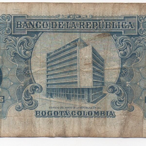 BILLETE DE 10 PESOS ORO1953 `` PRIMERA FECHA``