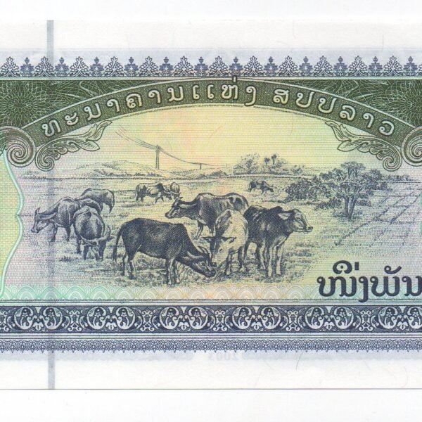 BILLETE DE 1000 KIP LAOS 2003 UNC