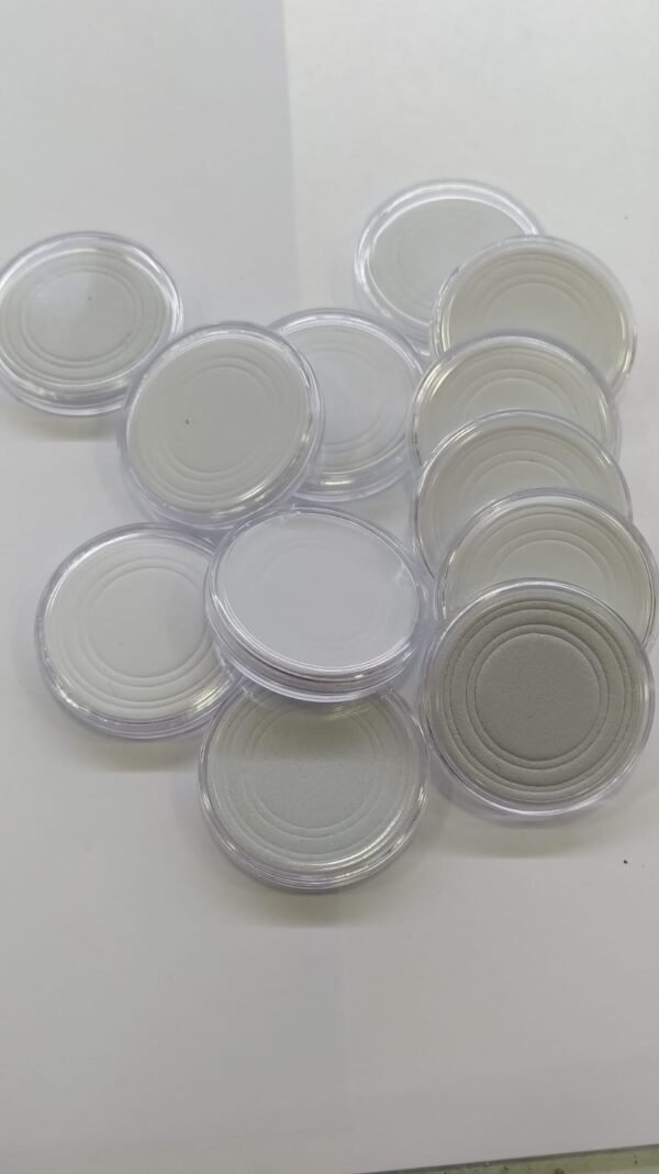 CAPSULAS ACRILICAS AJUSTABLES 30MM PROTECCION PARA TUS MONEDAS