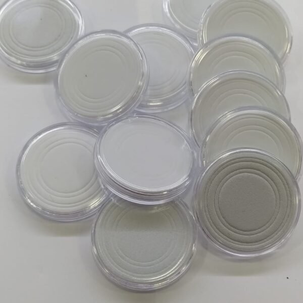 CAPSULAS ACRILICAS AJUSTABLES 30MM PROTECCION PARA TUS MONEDAS