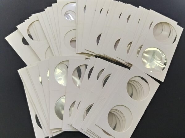 CARTONES PROTECTORES SURTIOS PARA MONEDAS