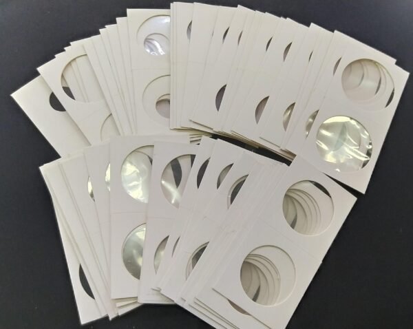 CARTONES PROTECTORES SURTIOS PARA MONEDAS