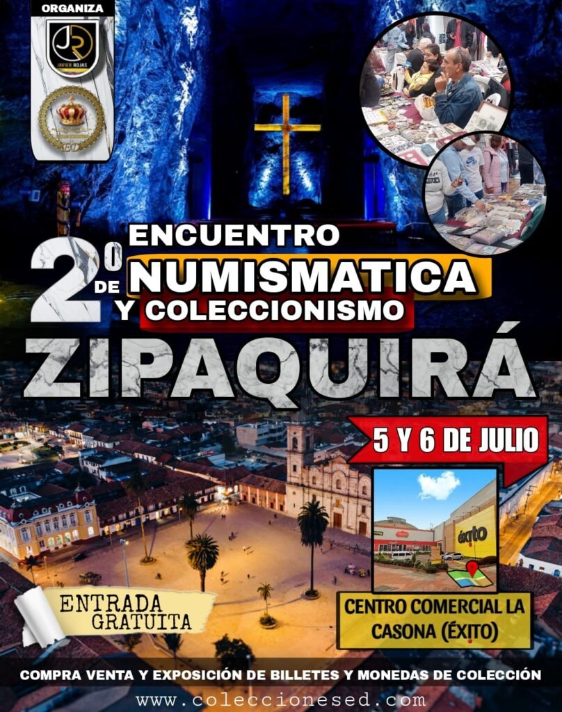 ¡¡Zipaquirá Descubre la Magia de la Numismática!! 4 ENCUENTRO