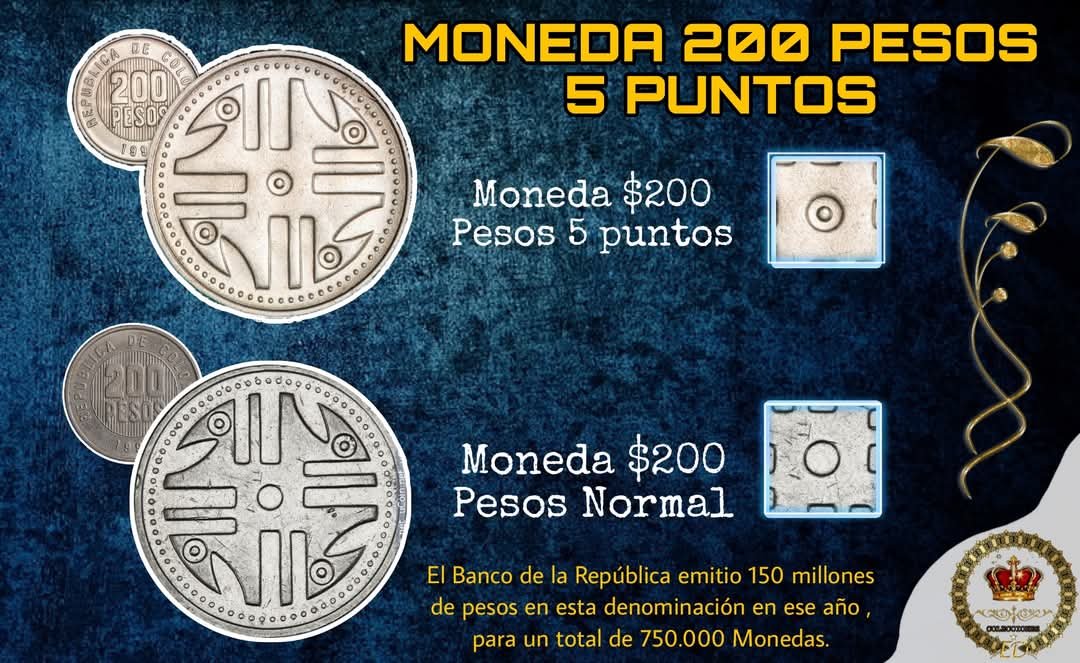 moneda 200 5 puntos