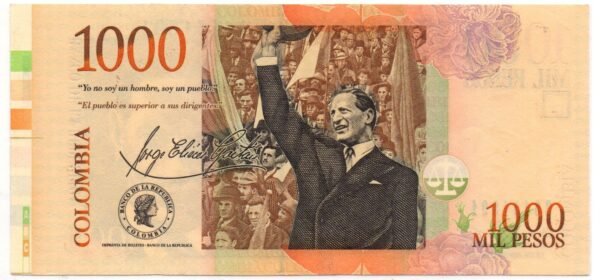 BILLETE DE 1.000 CON ERROR TIPO BANDELETA