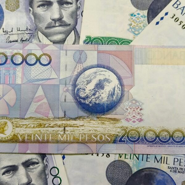 BILLETE DE 20.000 JULIO GARAVITO 1999