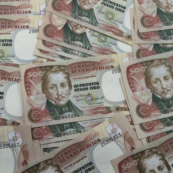 BILLETE 500 PESOS ORO SANTANDER -1984 (PRADO VERDE)