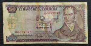 Inicio 3 Billete de 50 Pesos Oro Camilo Torres – 2 de Enero de 1969 | Primera Fecha