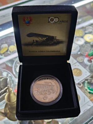Inicio 13 Moneda Conmemorativa 100 Años de la Fuerza Aérea Colombiana