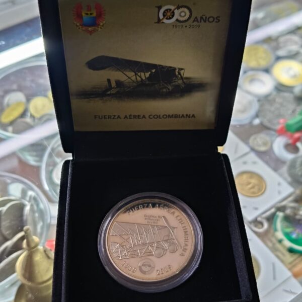 Moneda Conmemorativa 100 Años de la Fuerza Aérea Colombiana