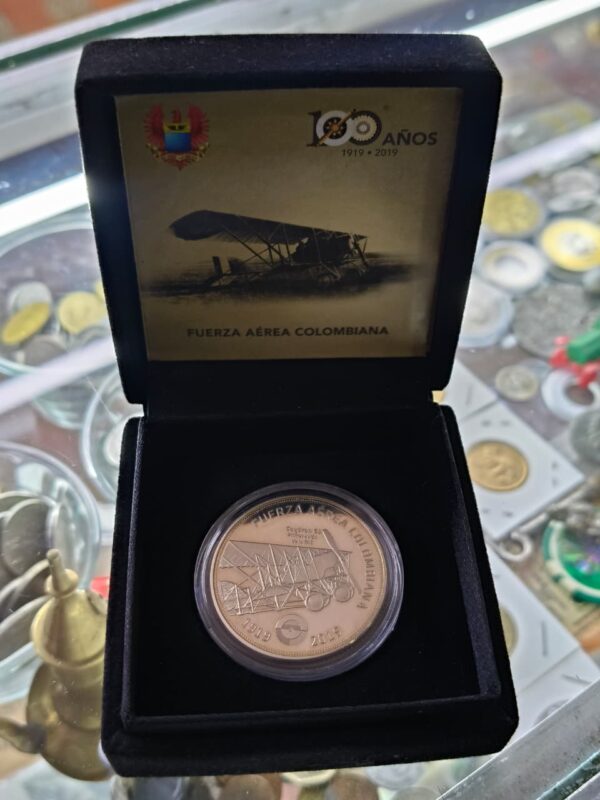 Moneda Conmemorativa 100 Años de la Fuerza Aérea Colombiana