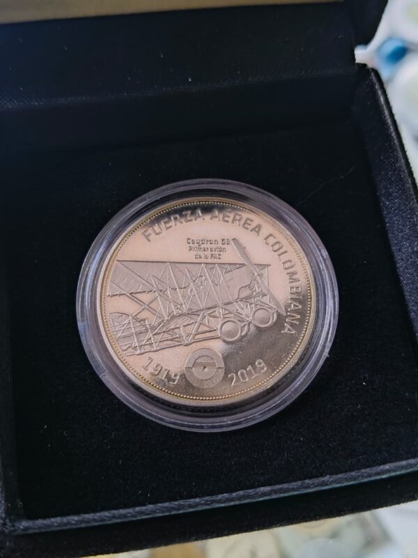 Moneda Conmemorativa 100 Años de la Fuerza Aérea Colombiana