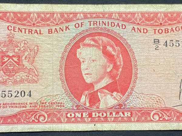 Billete 1 Dollar Trinidad y Tobago 1964-1969 | Isabel II