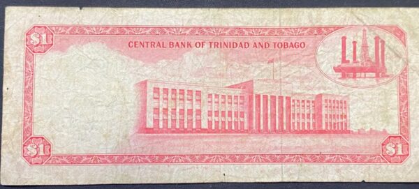 Billete 1 Dollar Trinidad y Tobago 1964-1969 | Isabel II
