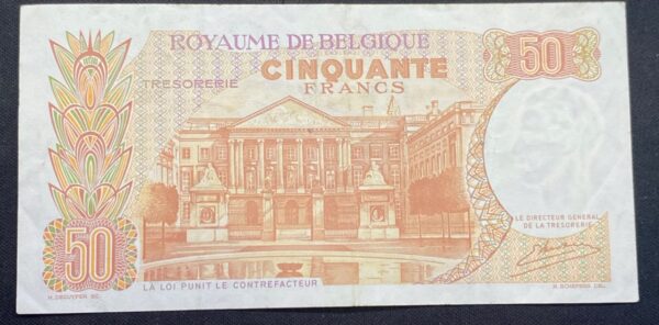 WhatsApp Image 2026-09-21 at 10.39.07 AM (2) Billete 50 Francos Bélgica 1966 | Balduino I