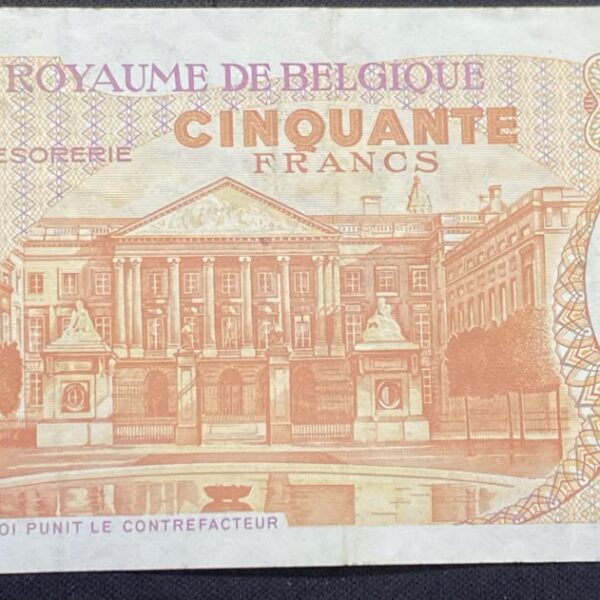 WhatsApp Image 2026-09-21 at 10.39.07 AM (2) Billete 50 Francos Bélgica 1966 | Balduino I