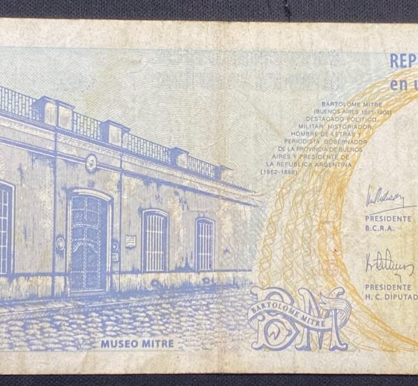 Billete 2 Pesos Argentina 1997-2002 | Bartolomé Mitre