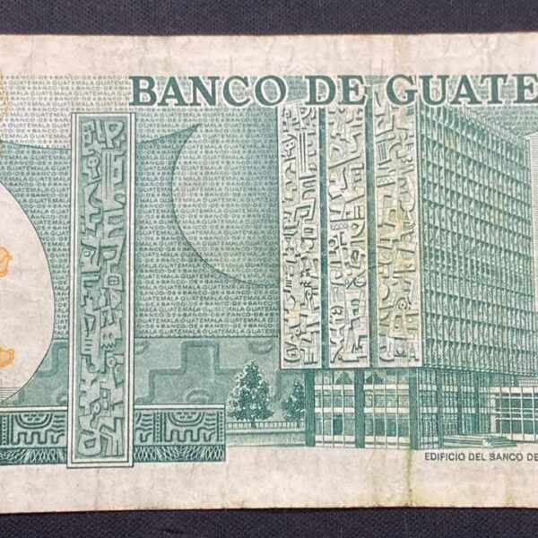 Billete 1 Quetzal Guatemala 1972-1983 | José María Orellana