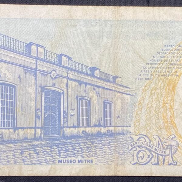Billete 2 Pesos Argentina 1997-2002 | Bartolomé Mitre